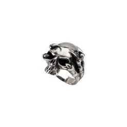 DISCOBOLE Bague Gothique En Acier Inox 'the Beast'