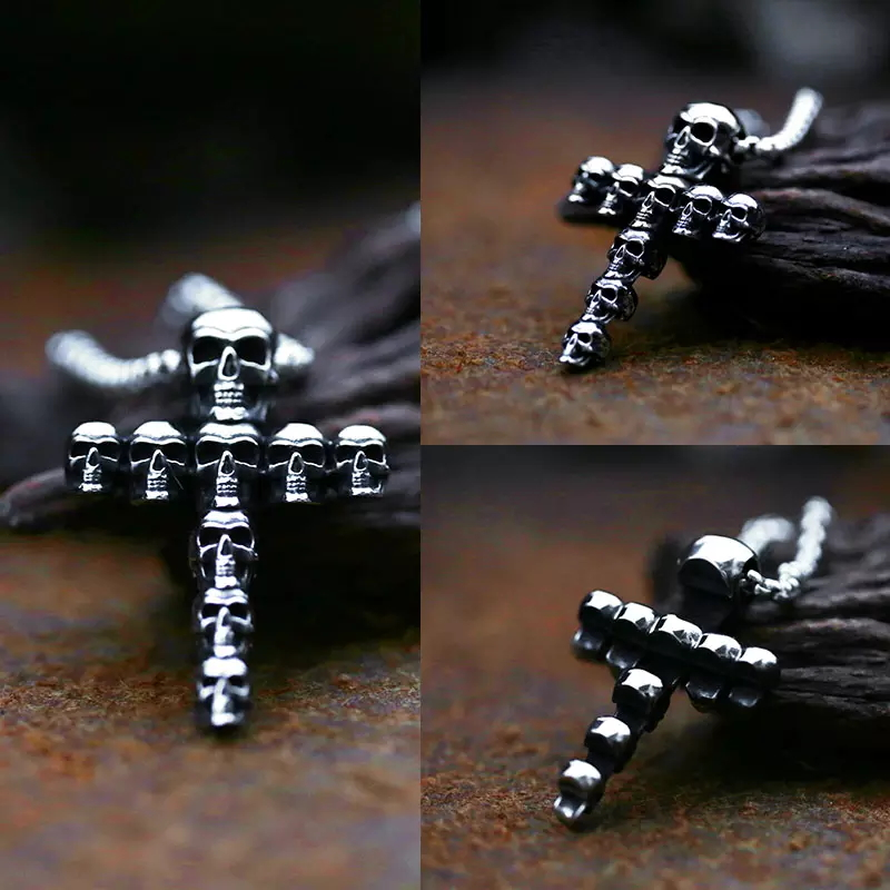 DISCOBOLE Croix Gothique 'skulls' â Image 2