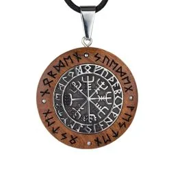 EtNox Pendentif Viking Vegvisir