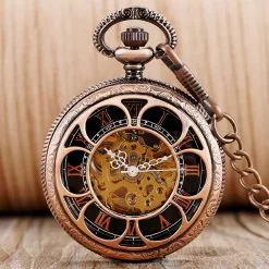 DISCOBOLE Montre à Gousset Steampunk
