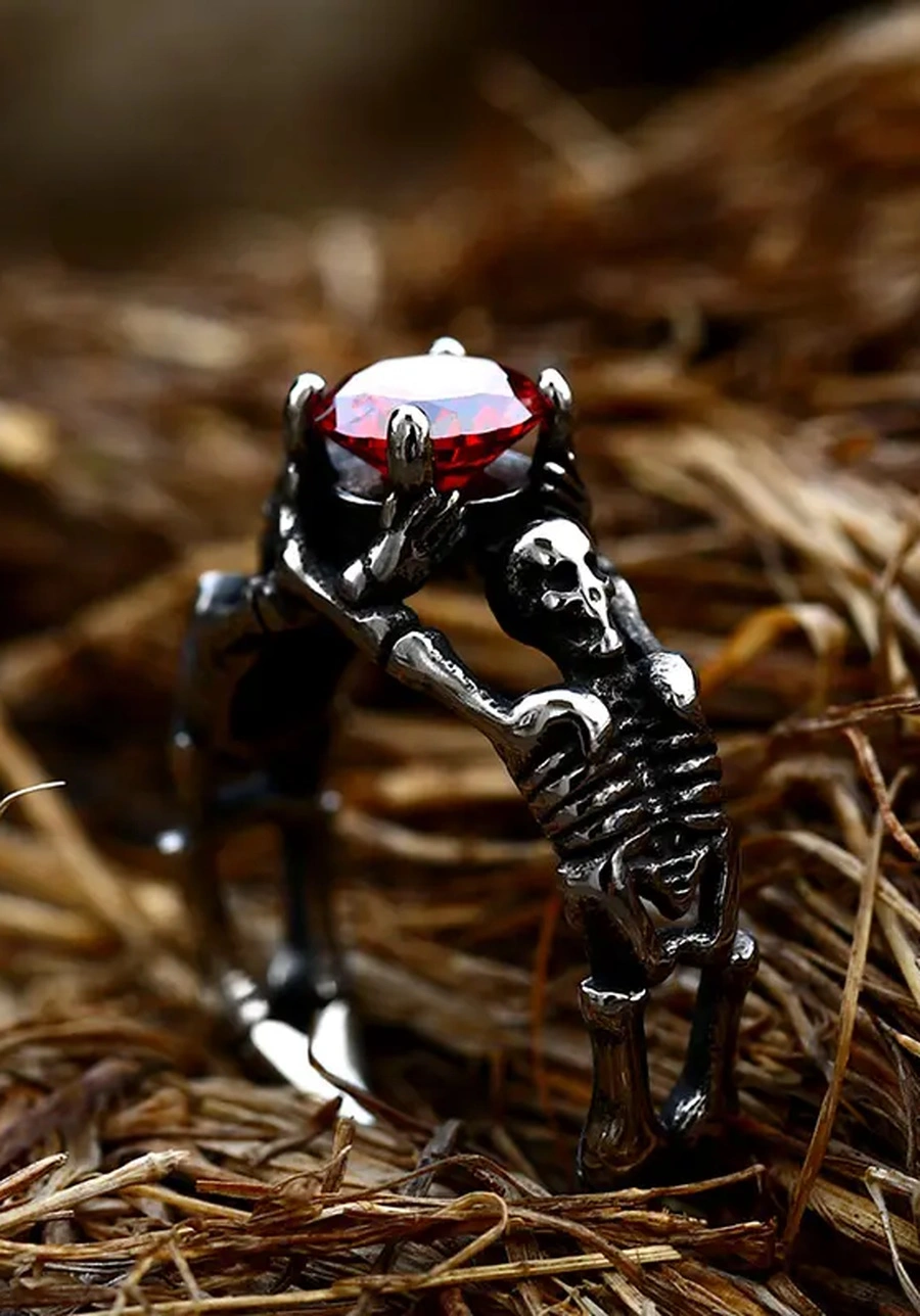 DISCOBOLE Bague Squelettes