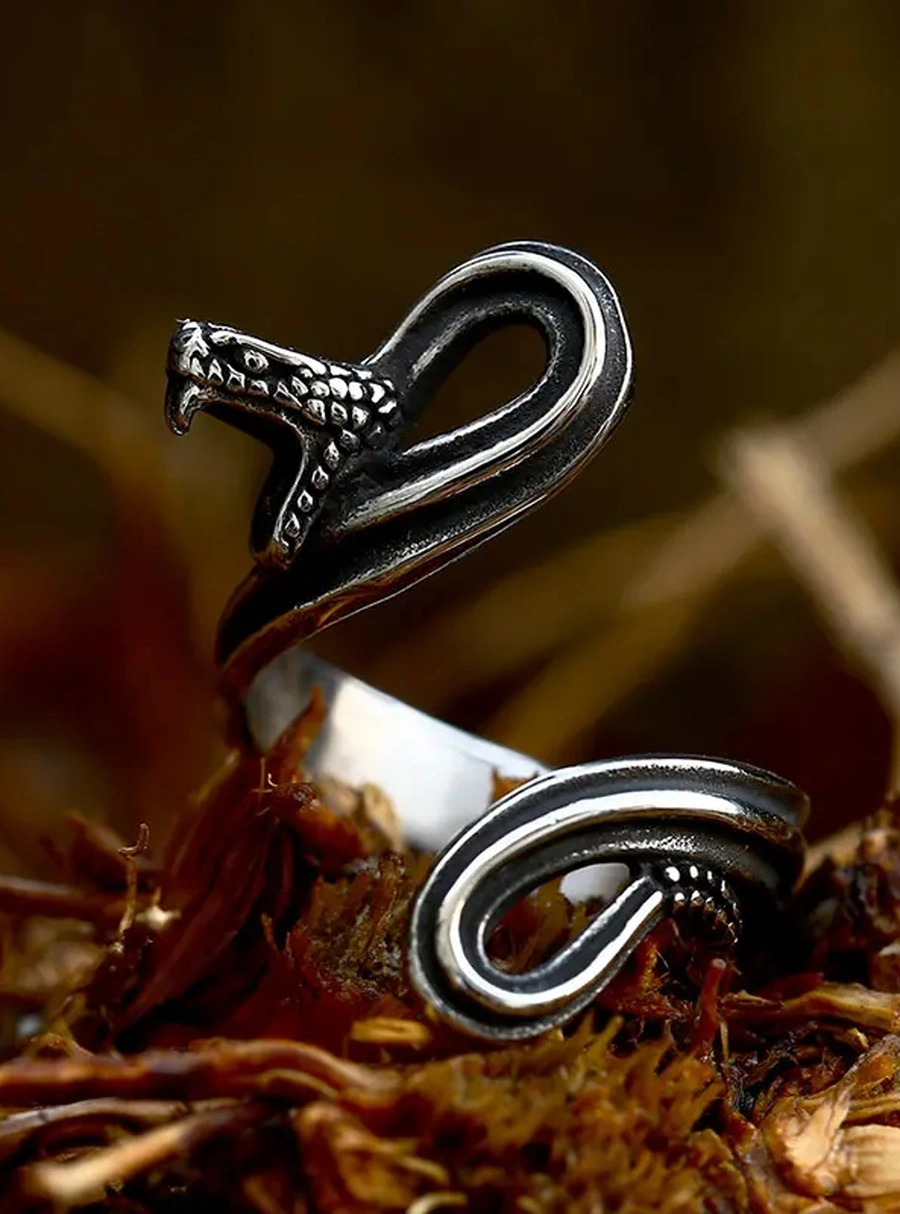 DISCOBOLE Bague Serpent