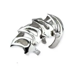 Bague Armure En Acier Inoxydable ETNOX
