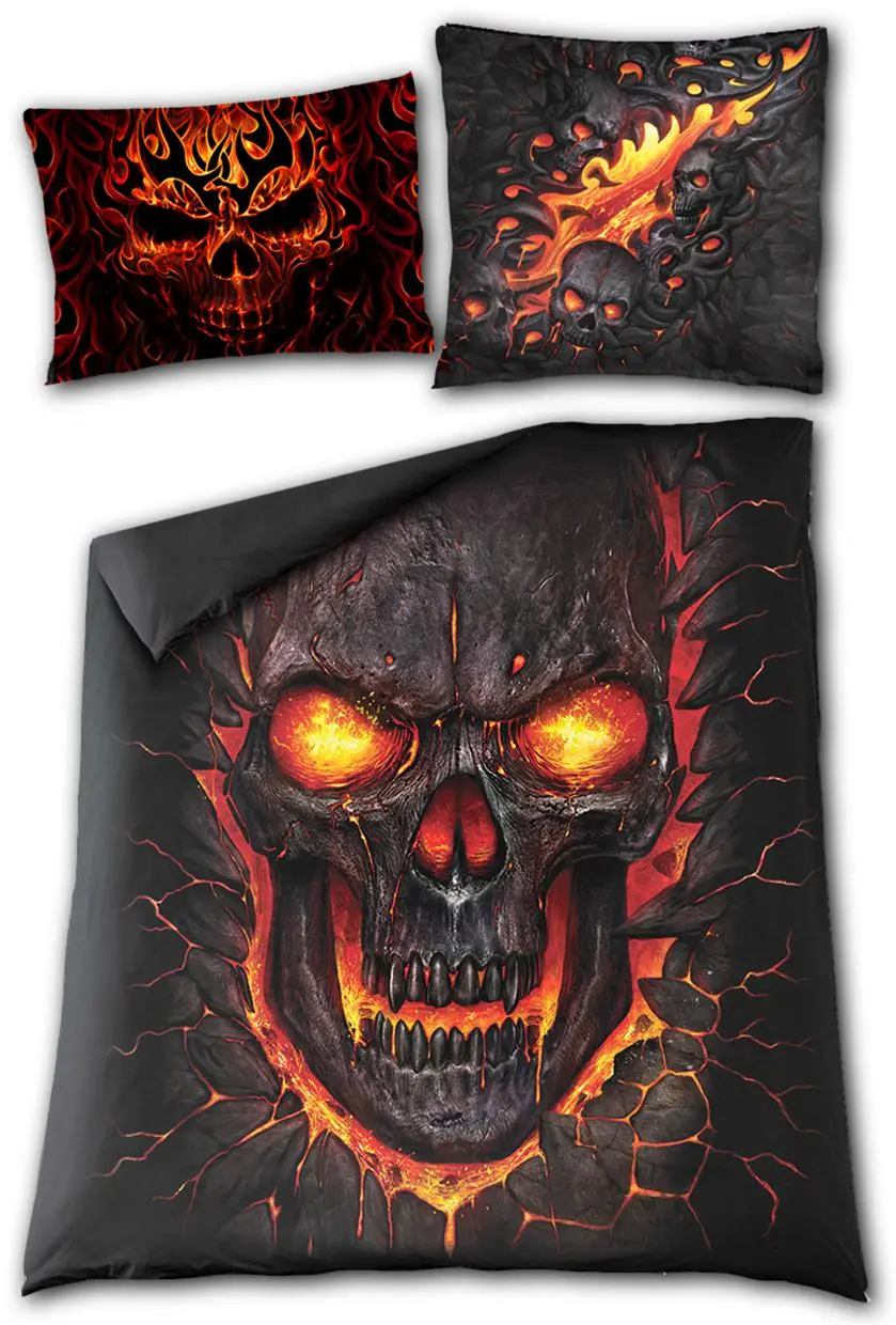Parure De Lit SPIRAL 'skull Blast'