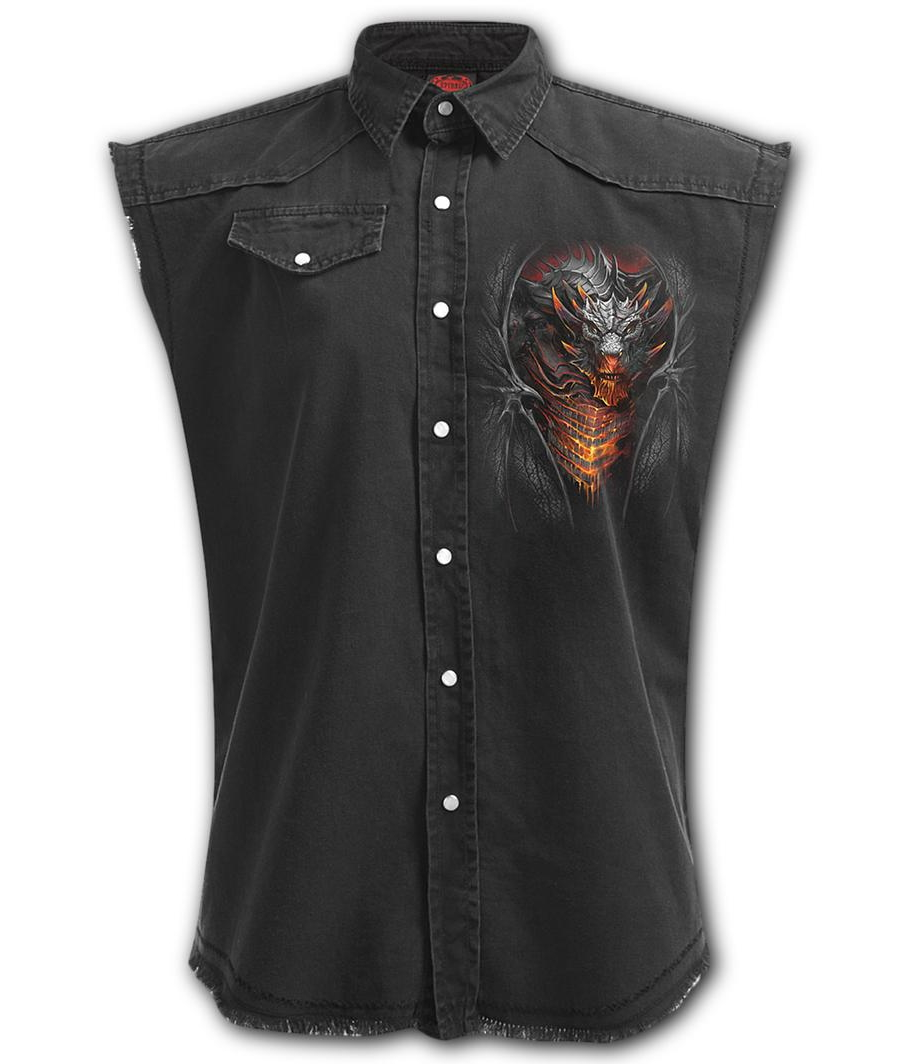 Chemise Dark Wear SPIRAL 'draconis' â Image 2