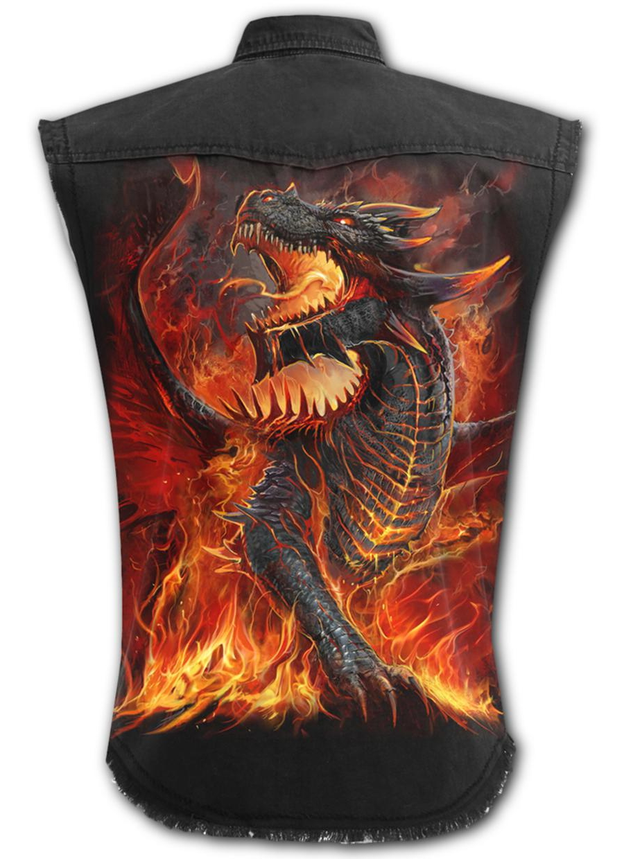 Chemise Dark Wear SPIRAL 'draconis'