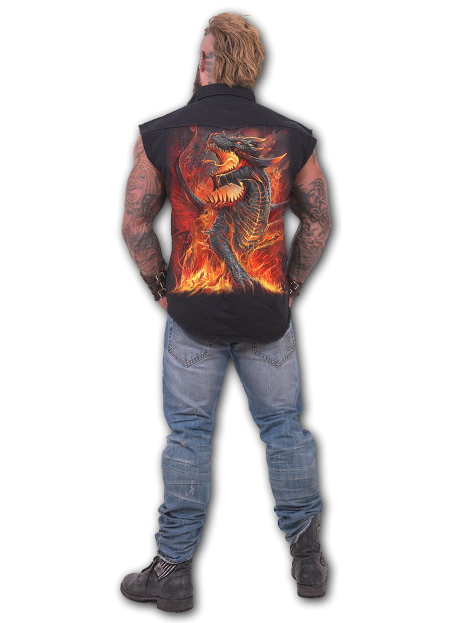 Chemise Dark Wear SPIRAL 'draconis' â Image 3