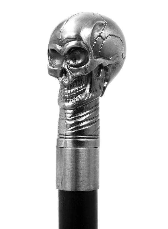 DISCOBOLE Canne Gothique Skull Avec épée Intégrée – Image 2