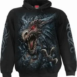 Sweat Capuche Dark Wear SPIRAL 'Dragon's Lair'