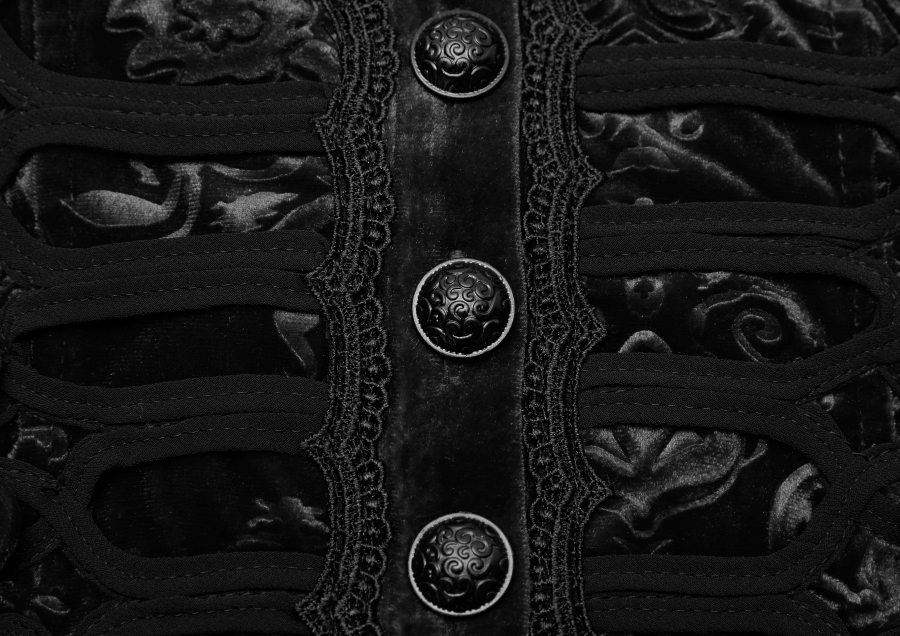 Haut PUNK RAVE 'black Empera' â Image 6