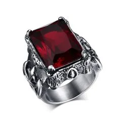 DISCOBOLE Bague Gothique Vampire