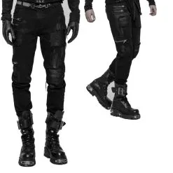 Pantalon Homme PUNK RAVE 'black Storm'