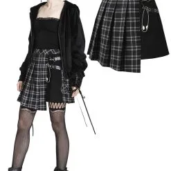 Jupe Courte DARK IN LOVE 'rockabella'