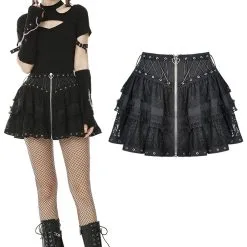 DARK IN LOVE Mini Jupe Lolita 'tozawa'
