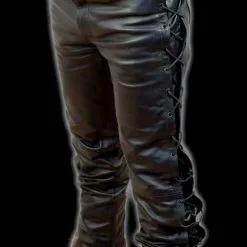 DISCOBOLE Pantalon Gothique Cuir VLAD III