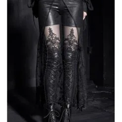 PUNK RAVE Leggings Gothique 'burlesque Efira'