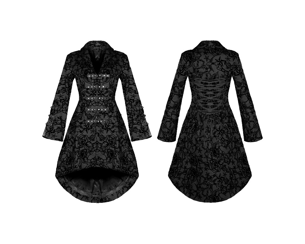 Longue Veste Gothique Femme H&R LONDON â Image 2