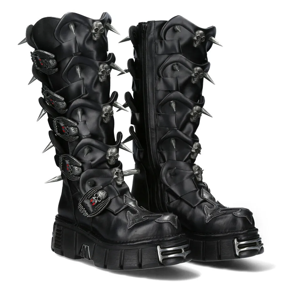 Bottes Cuir New Rock M.755-C4