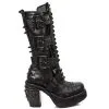 Bottes New Rock M.8342-R1 En Cuir