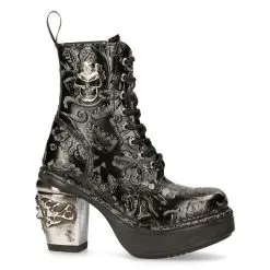 Bottines Cuir New Rock M.8358-S1