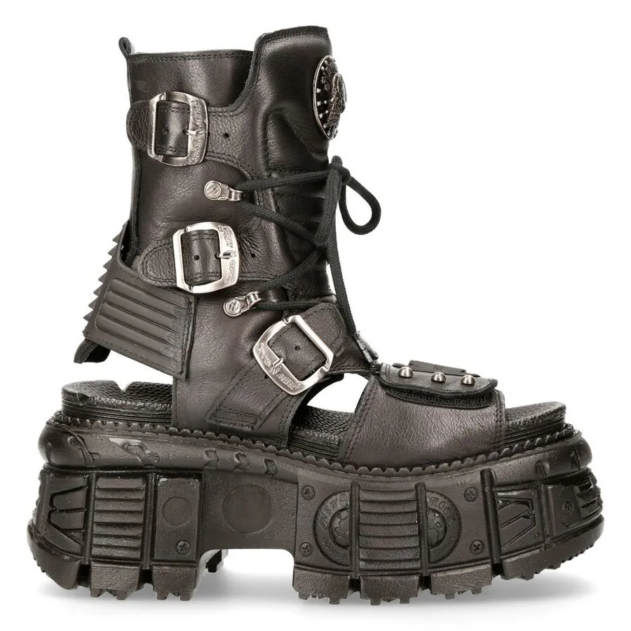 Bottines Cuir New Rock M.BIOS107-C3 â Image 2