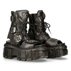 Bottines Cuir New Rock M.BIOS107-C3