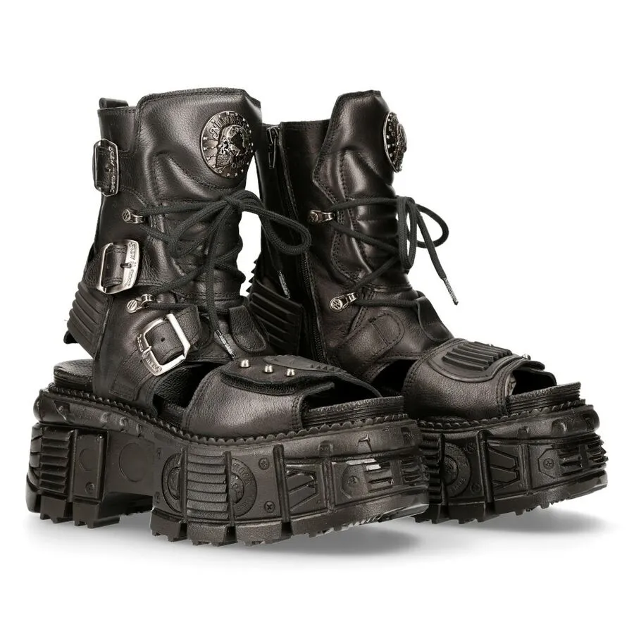 Bottines Cuir New Rock M.BIOS107-C3