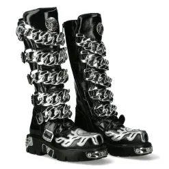 Bottes Cuir New Rock M-MET033-C1