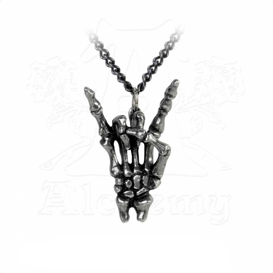 Pendentif ALCHEMY GOTHIC 'sign Of The Horns'