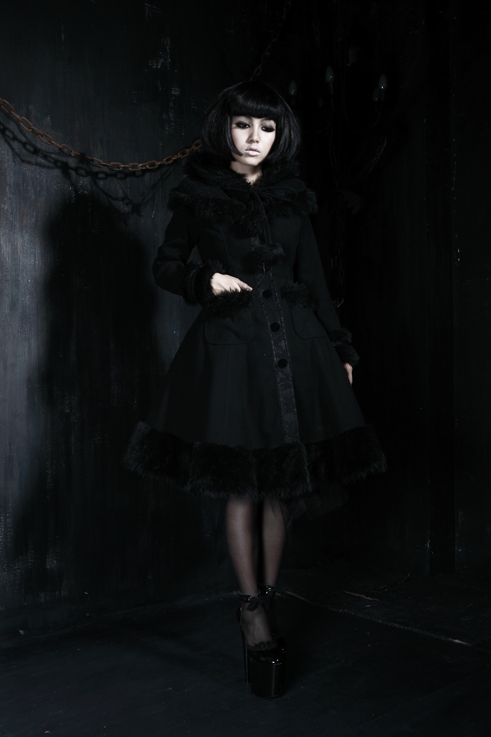 Manteau Gothique Lolita PUNK RAVE â Image 5