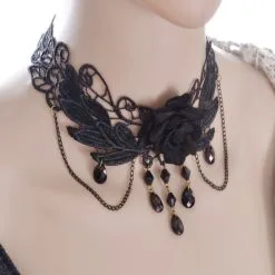 DISCOBOLE Collier Gothique Ras De Cou