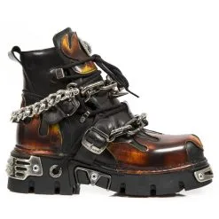 Bottines Cuir New Rock M.1495-S1