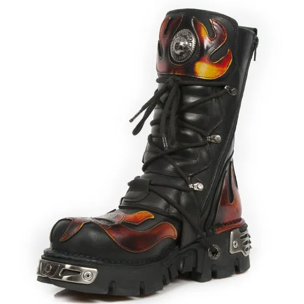 Bottes Cuir New Rock M.378-C1 â Image 4