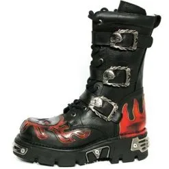 Bottes Cuir New Rock M.711-C1