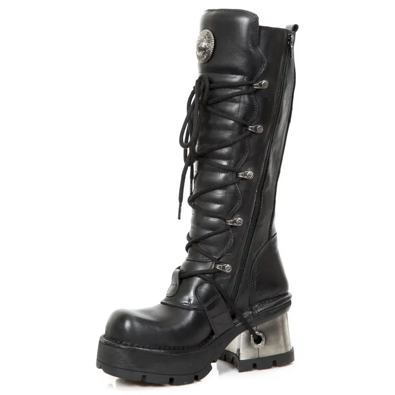 Grandes Bottes Cuir New Rock M.716-S1 â Image 3