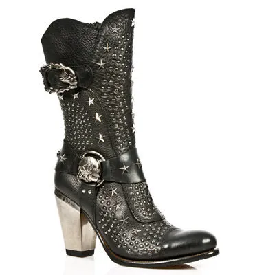 Bottes Cuir New Rock M.7989-S1 â Image 2