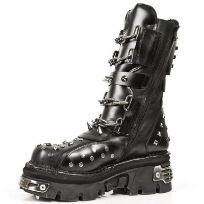Bottes Cuir New Rock M.799-C10 â Image 4