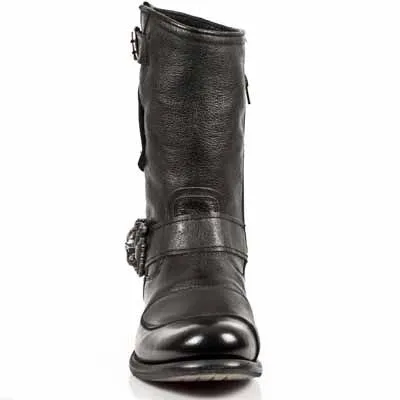 Bottes Cuir Marron New Rock M.GY07-S1 â Image 3