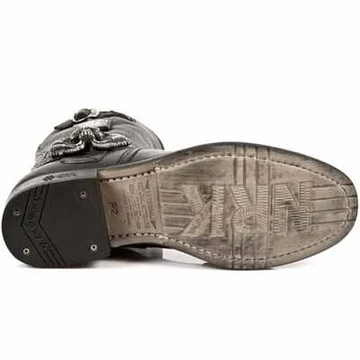 Bottes Cuir Marron New Rock M.GY07-S1 â Image 6