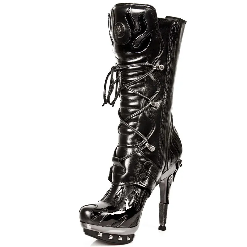 Bottes Cuir New Rock M.PUNK023-S1 â Image 4