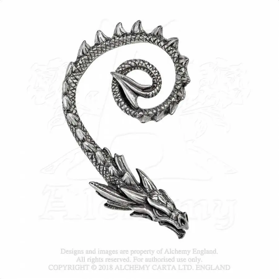 Boucle D'oreille ALCHEMY GOTHIC 'ostrogoth Dragon'