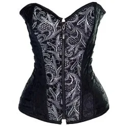 DISCOBOLE Corset Gothique Noir