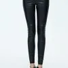 DEVIL FASHION Pantalon Gothique Look Cuir