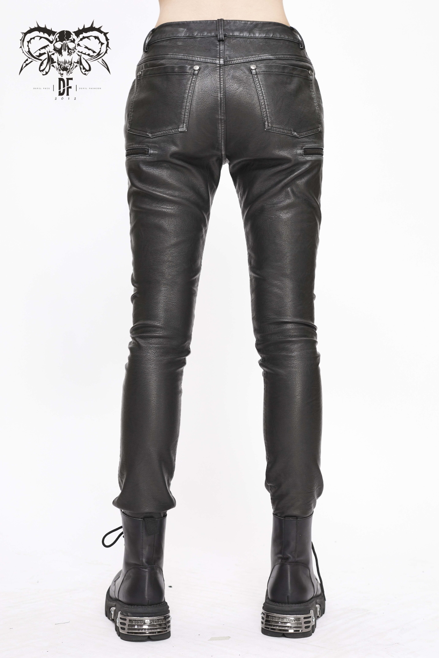 DEVIL FASHION Pantalon Goth Rock Femme â Image 3