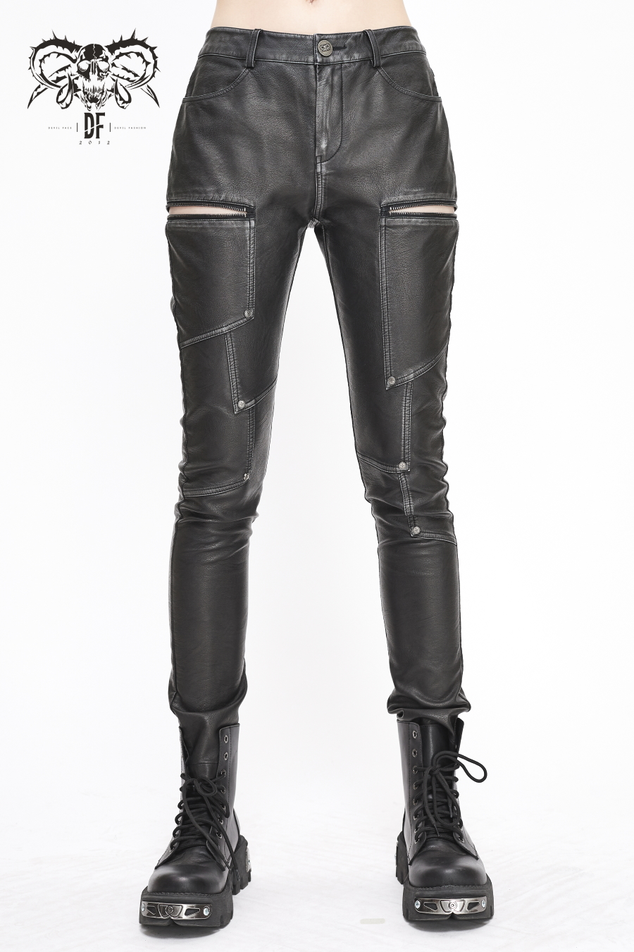 DEVIL FASHION Pantalon Goth Rock Femme â Image 2