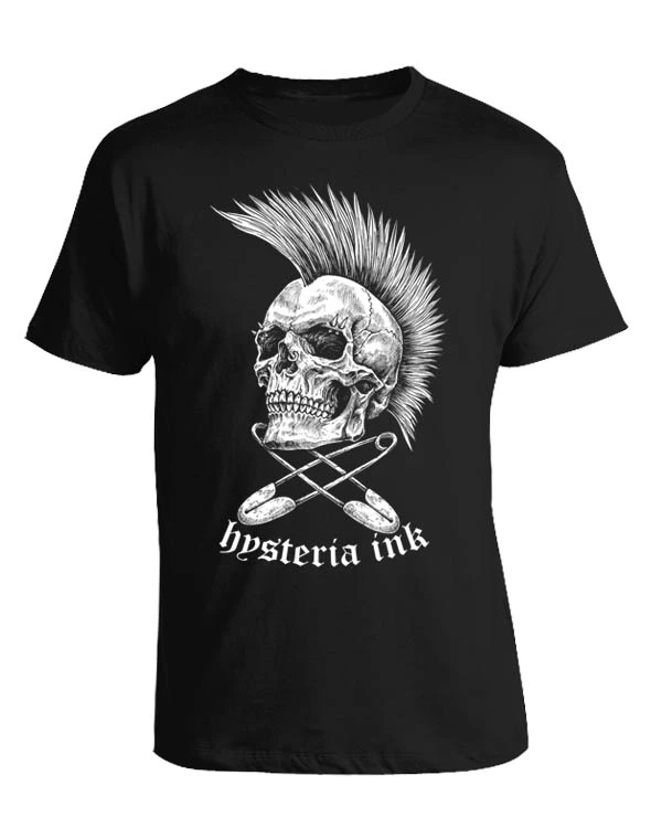 T-shirt HYSTERIA INK 'punk Not Dead'