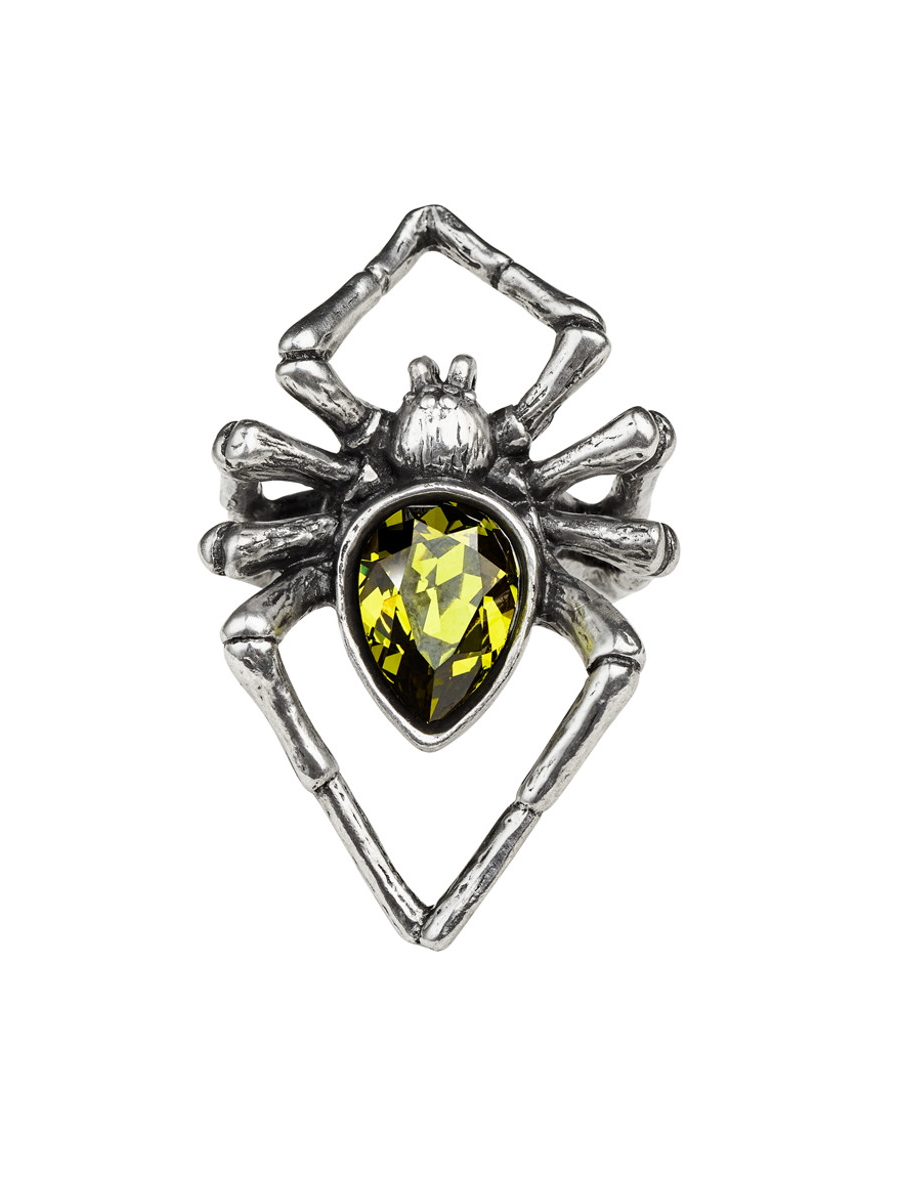 Bague ALCHEMY GOTHIC 'emerald Venom'