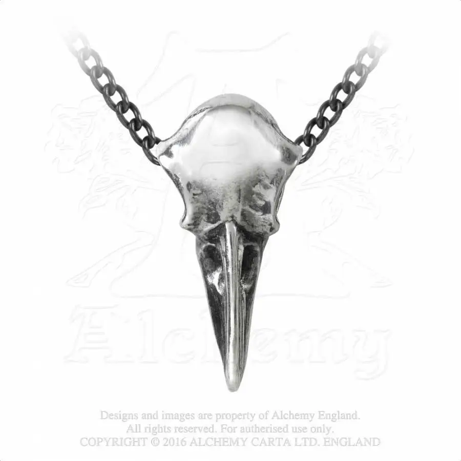 Pendentif ALCHEMY GOTHIC 'rabenschadel' â Image 2