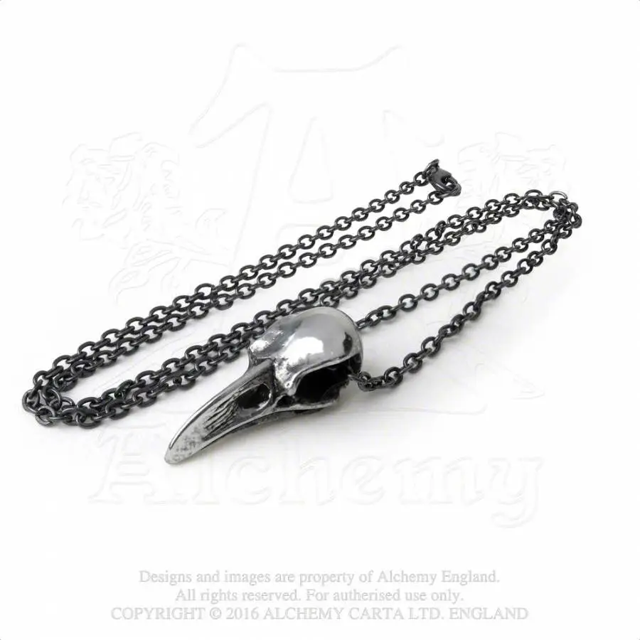 Pendentif ALCHEMY GOTHIC 'rabenschadel' â Image 3