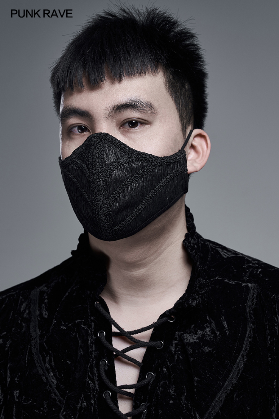 PUNK RAVE Masque Gothique En Tissu
